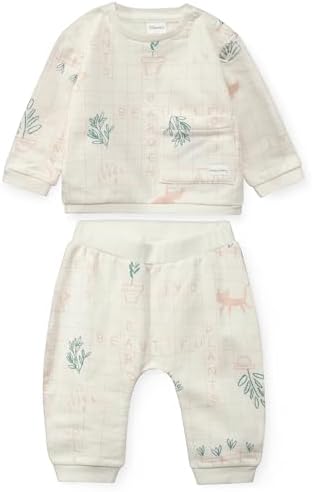 Newborn Soft Cotton Sleepsuit Button Pull-On Closure