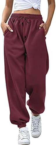 Womens High Compression fleece-lined expedition sweatpants