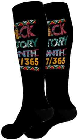 African Pride Socks for Women - Black History Month