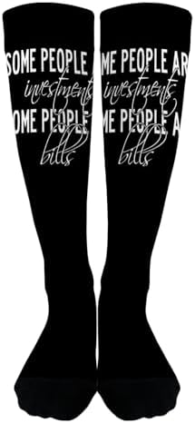 Funny Sarcastic Sayings Athletic Socks for Men Women Boys Unique Design