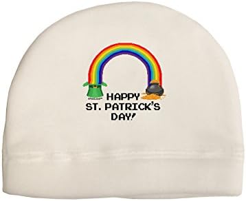TooLoud St Patricks Day Pixel Beanie Cap for Kids