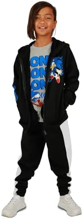 Youth Boys Sonic 3-Piece Set hinting at a logo or character