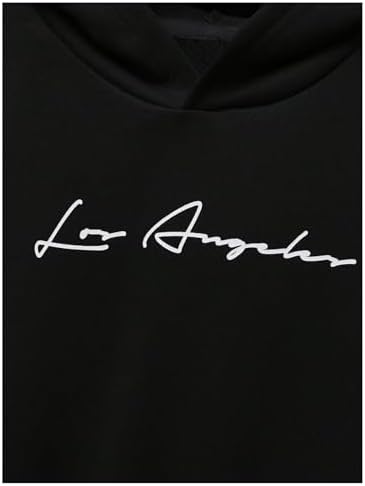 SOLY HUX Letter Graphic Pullover