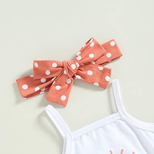 Rainbow Romper for Baby Girls Soft Cotton Romper Adorable Newborn
