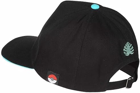 Authentic Pokmon Mens Cotton Baseball Cap with Embroidery - OSZ