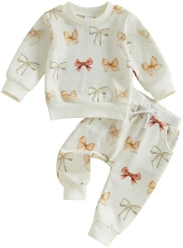 Cute Toddler Girl Clothing Set Long Sleeve Sweater Pants