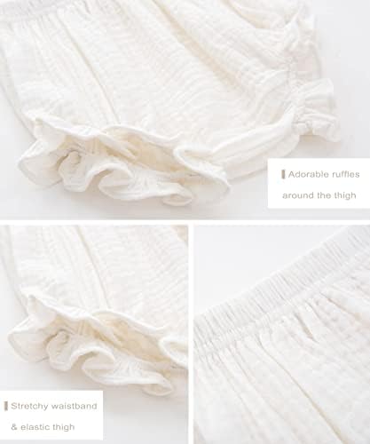 Enfants Chris Baby Bloomers Diaper Cover - Adorable Summer Ruffles