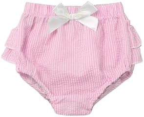 Stylish Ruffled Plaid Bloomers for Kids