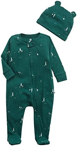 GAP Unisex-Baby Zipper Outfit Set With Hat
