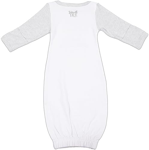 Cozy 100 Cotton Gown for 0-3 Month Babies