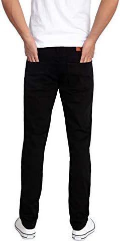 WULFUL Mens Stretch Fit Skinny Jeans for Comfort Style