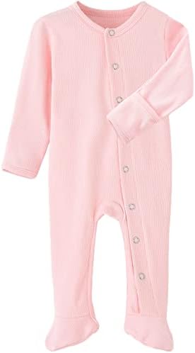 Comfortable Baby Mitten Sleepers Soft Cotton Blanket Robe for Newborns
