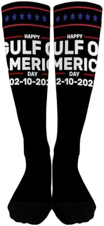 Happy Gulf Day Mens Discover Unique Dress Socks