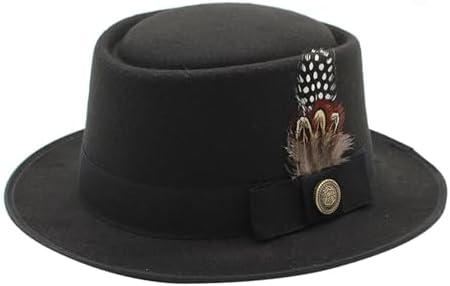 Stylish Short Brim Fedora Hats for Men Women