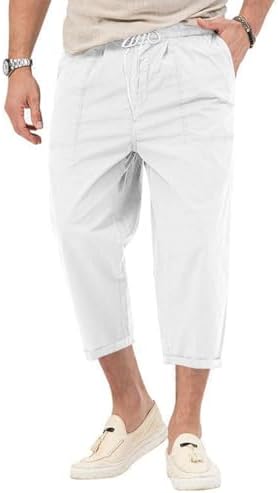 Premium Cotton Linen Cargo Pants for Men