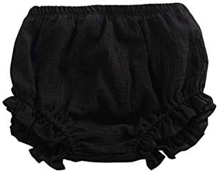 Noubeau Newborn Toddler Diaper Cover Cotton Linen Shorts