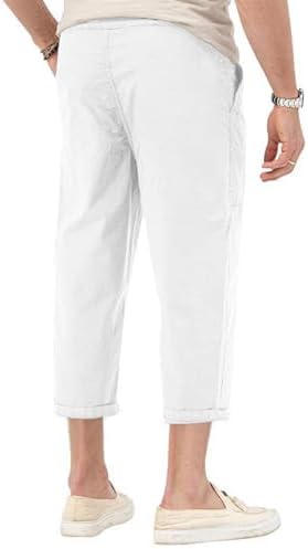 Premium Cotton Linen Cargo Pants for Men
