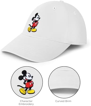 Adjustable Mickey Mouse Dad Baseball Cap