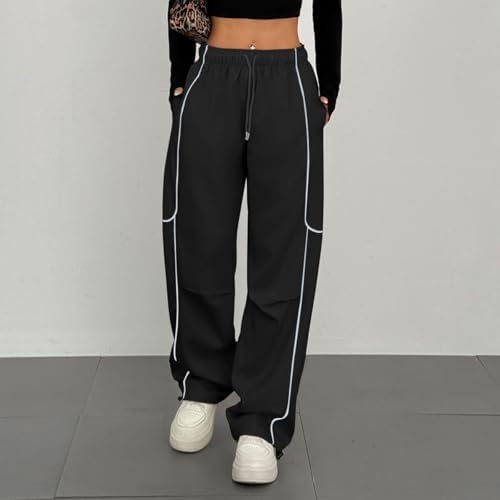 ZAFUL Womens Y2K Parachute Pants