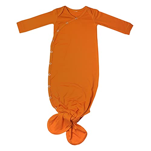 Copper Pearl Knotted Newborn Sleepers