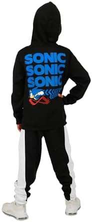 Youth Boys Sonic 3-Piece Set hinting at a logo or character