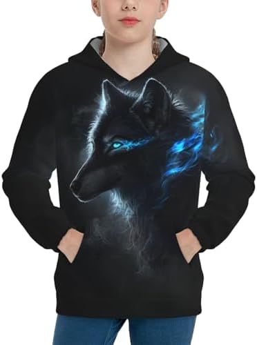 Kids Novelty 3D Printed Sweatshirt Galaxy Pattern 3D Printed Funny Kids Pullover Hoodie