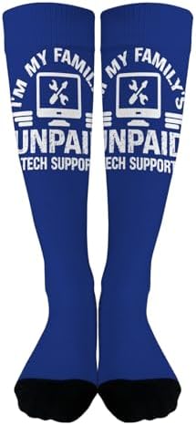 Funny Tech Support Socks for Women and Girls