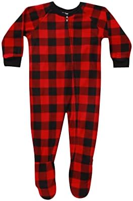 Matching Buffalo Plaid Adults Onesie