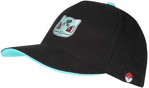 Authentic Pokmon Mens Cotton Baseball Cap with Embroidery - OSZ