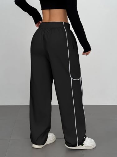ZAFUL Womens Y2K Parachute Pants