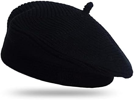 Little Girls Beret Hat Knit for Kids Fashion Beanie