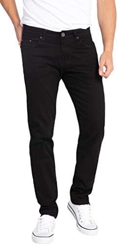 WULFUL Mens Stretch Fit Skinny Jeans for Comfort Style