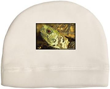 TooLoud Menacing Turtle_child Fleece Beanie Cap Hat