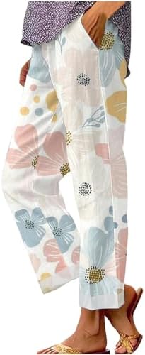 Womens Lounge Pants LinenBlend
