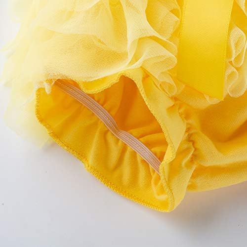 Baby Girls Tutu Bloomers Diaper Covers with Bow Soft Comfortable Functional