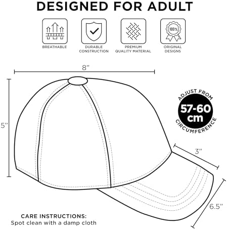 Adjustable Mickey Mouse Dad Baseball Cap