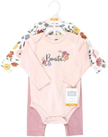 Comfortable Unisex Cotton Bodysuit and Pant Set for Babies