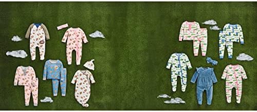 Mud Pie Baby Girl Sleeper Set - Adorable Navy Ruffle