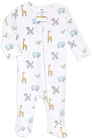 Aden Anais Comfort Knit Footie One-Piece
