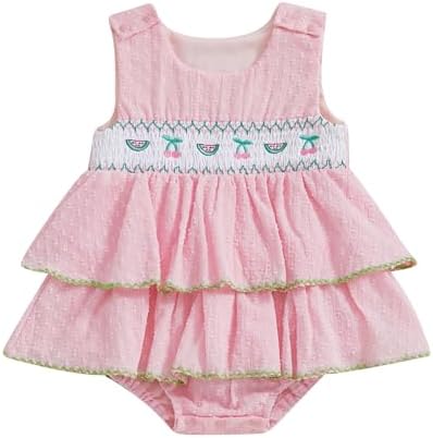 Emmababy - Baby Girl Summer Romper Dress