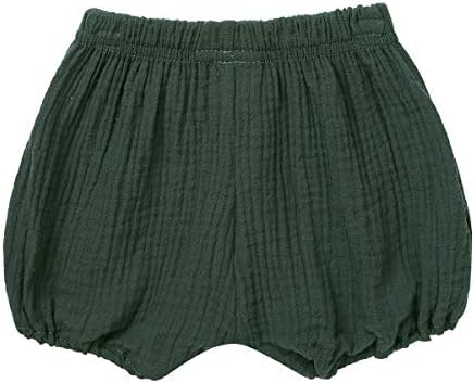 High-Quality Diaper Cover Linen Blend Shorts for Babies