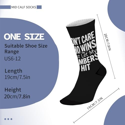 Funny Knee High Socks for Boys Girls Unique and DurableStartsAt15