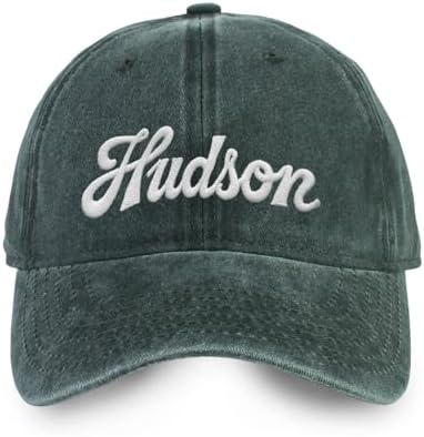 Personalized toddler baseball cap with 100 cotton fabric and adjustable closure