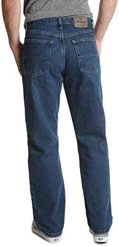 Wrangler Authentics Mens Classic 5-Pocket Relaxed Fit Cotton Jean