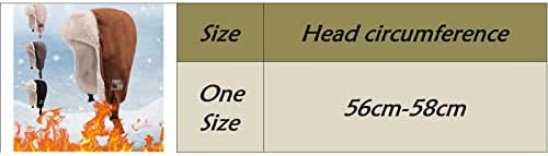 Winter Trapper Hat with Glasses 4-in-1 Windproof Fleece Cap
