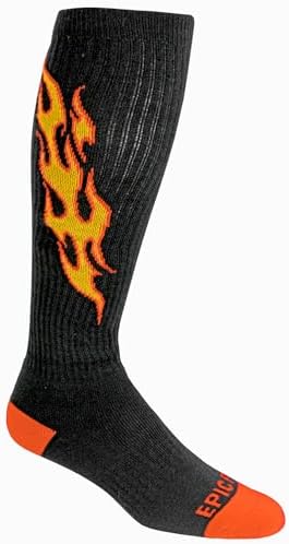 Epic Youth Flame KneehighSocks Pair