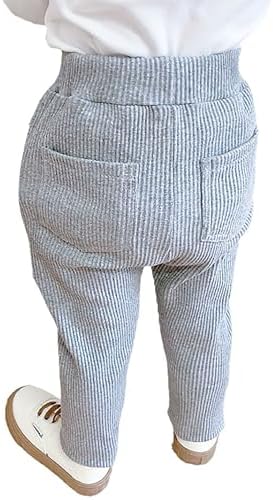 HDLEXD Toddler Girls Rib Knit Pants