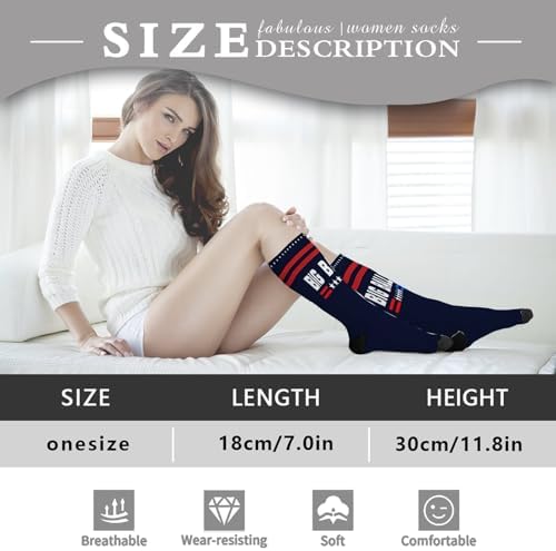 Stunning High Socks for Women - Bright Functional and Hilarious withPersonalized Designs