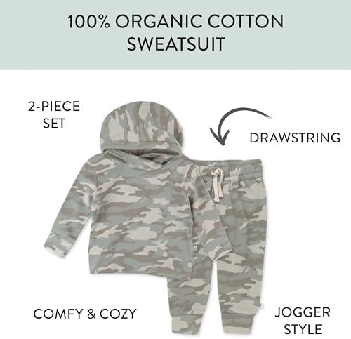 Honest Baby Organic Multi-Piece Set - Soft Comfortable Pullover Jogger Sets