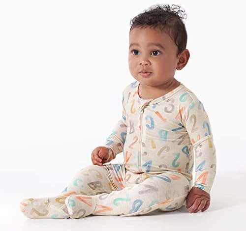 Gerber Baby Girls Rump-StopPBS Footed Pajamas with Eucalyptus Softness